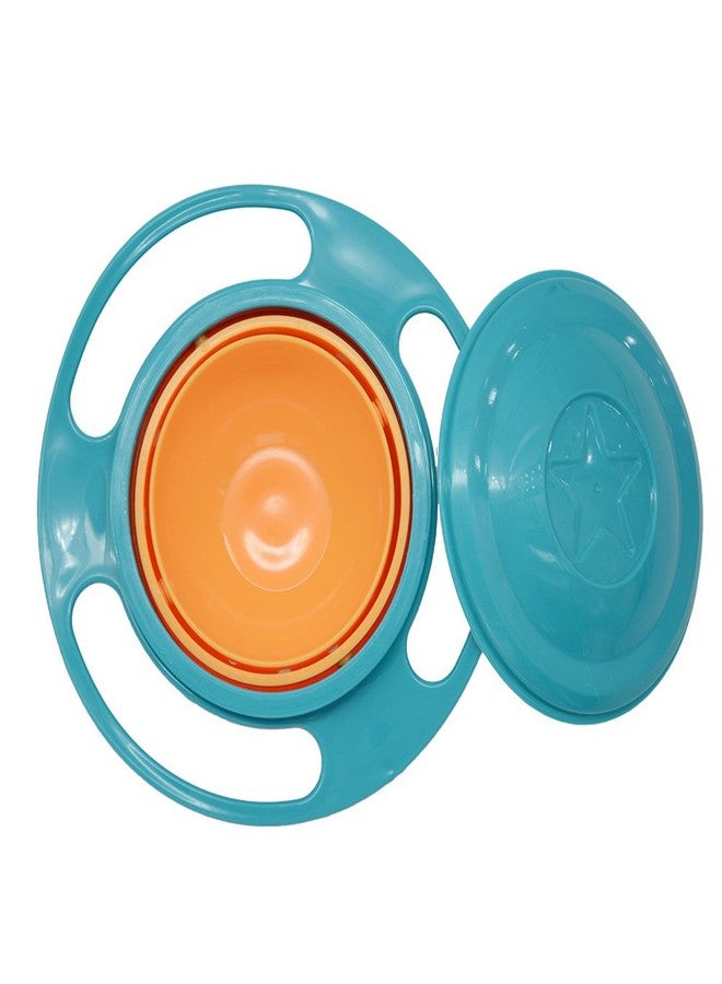 ZTL Gyro Bowl 360 Dgree Rotation Spill Resistant Gyroscopic Bowl with Lid - Image 2